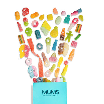 Sour Swedish Mix With BUBS - Mums - The Swedish Candy Co.