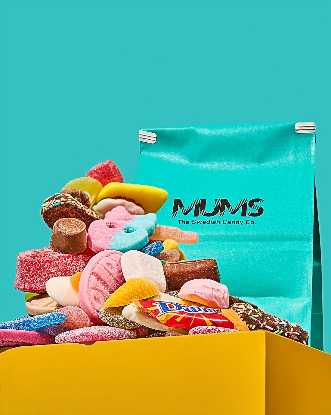 Swedish Candy Party Bucket Comes With BUBS - Mums - The Swedish Candy Co.
