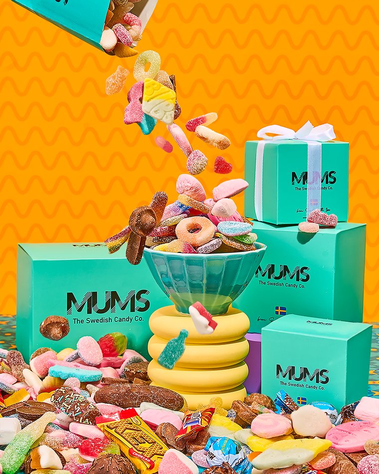 Licorice Swedish Candy Mix With BUBS - Mums - The Swedish Candy Co.